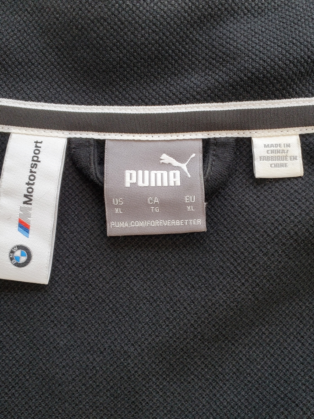 Puma x BMW Men's M Motorsport Jacket, Black (Size XL) - Picture 4 of 8